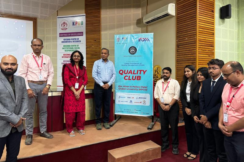 KPGU, Vadodara Launches Quality Club